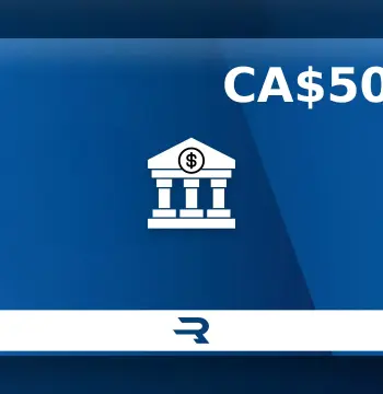 Rewarble Bank Transfer CAD 50 Gift Card