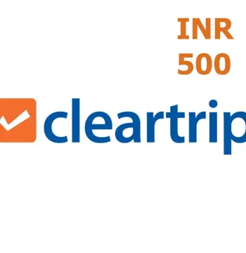 Cleartrip Hotels INR 500 Gift Card IN