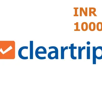 Cleartrip Hotels INR 1000 Gift Card IN