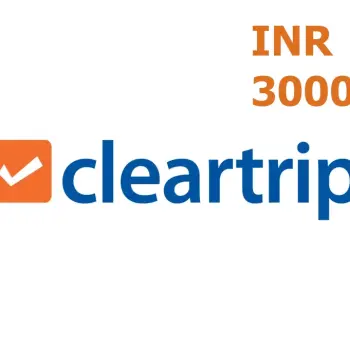 Cleartrip INR 3000 Gift Card IN