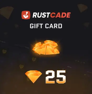 Rustcade 25 Gems Gift Card
