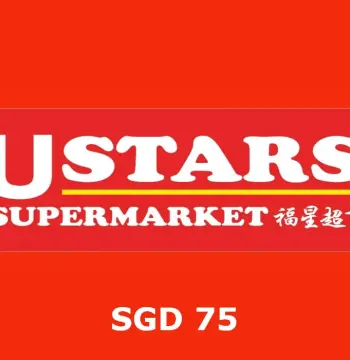 U Stars Supermarket SGD 75 Gift Card SG
