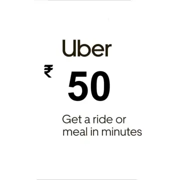 Uber INR 50 Gift Card IN