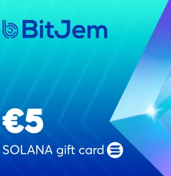 BitJem Crypto Gift Card (Solana) €5