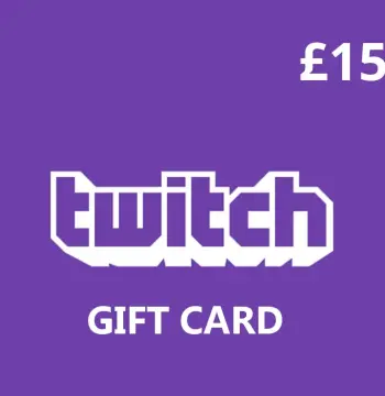 Twitch GBP 15 Gift Card UK