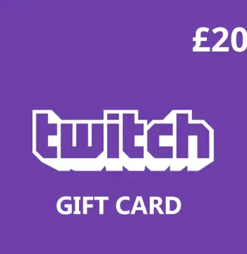 Twitch GBP 20 Gift Card UK