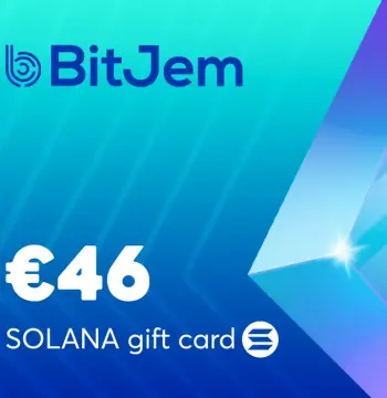 BitJem Crypto Gift Card (Solana) €46