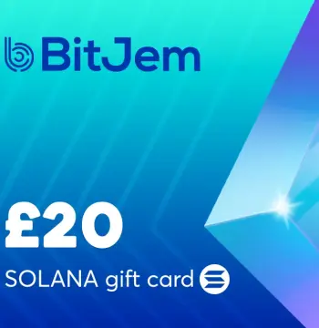 BitJem Crypto Gift Card (Solana) £20