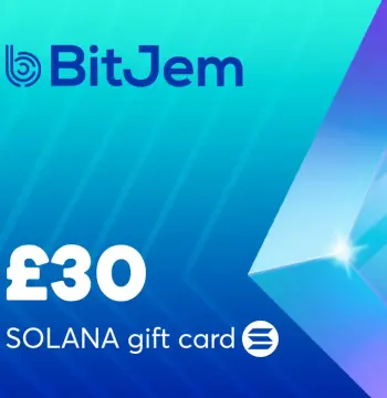 BitJem Crypto Gift Card (Solana) £30