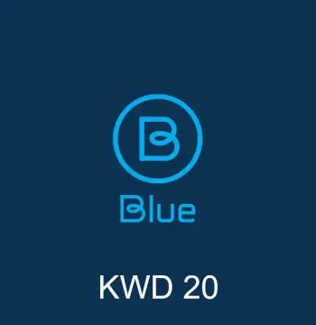 Blue Prepaid KWD 20 Gift Card KW