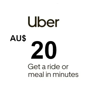 Uber AUD 20 Gift Card AU