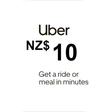 Uber NZD 10 Gift Card NZ