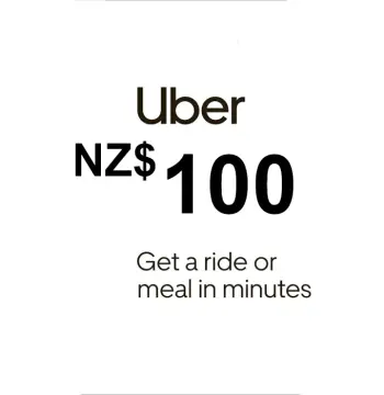 Uber NZD 100 Gift Card NZ