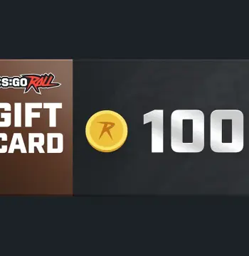 CSGORoll 100 Coins Gift Card