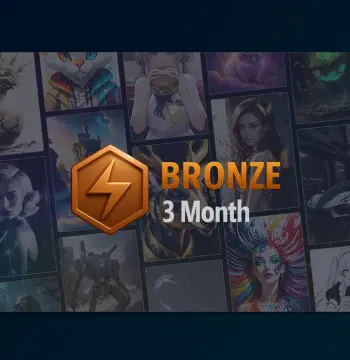 Civitai.com 3-month Bronze Membership Gift Card