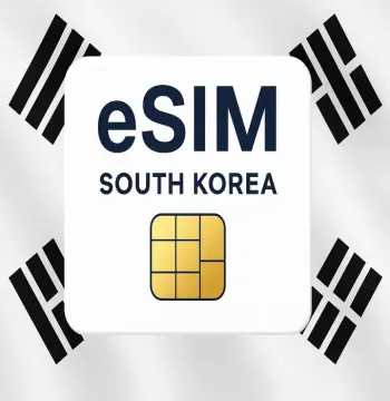 eSIMs 3 GB Data Mobile KR (valid for 30 Days)