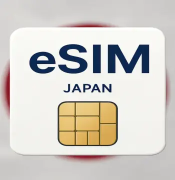 eSIMs 3 GB Data Mobile JP (valid for 30 Days)