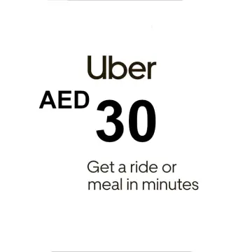 Uber AED 30 Voucher AE