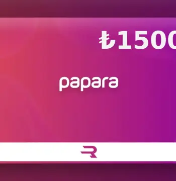 Rewarble Papara TRY 1500 Gift Card TR