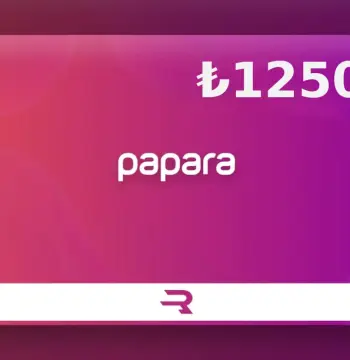 Rewarble Papara TRY 1250 Gift Card TR