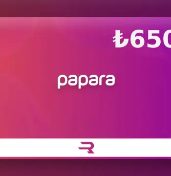 Rewarble Papara TRY 650 Gift Card TR