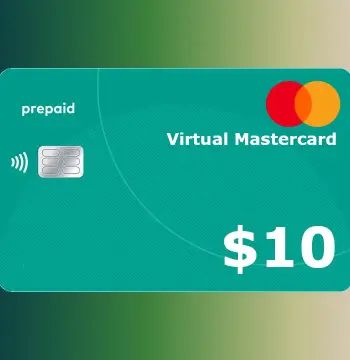 MyPaymentVault Virtual Mastercard USD 10