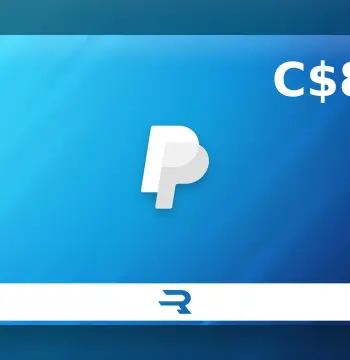 Rewarble PayPal CAD 8 Gift Card