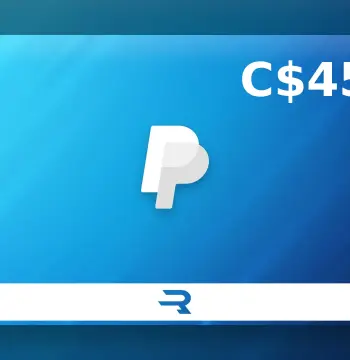 Rewarble PayPal CAD 45 Gift Card