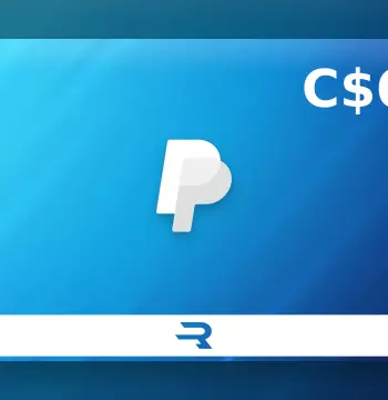 Rewarble PayPal CAD 6 Gift Card