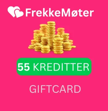 FrekkeMøter.no 55 Credits Gift Card