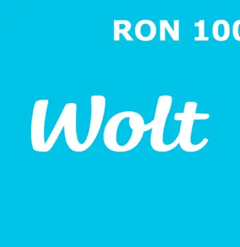 Wolt RON 100 Gift Card RO
