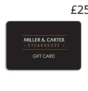 Miller and Carter GBP 25 Gift Card UK
