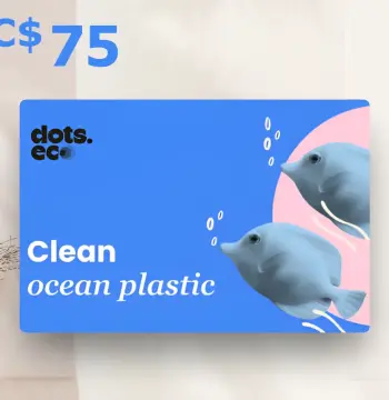 Dots.eco - Clean Ocean Plastic CAD 75 Gift Card CA