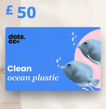 Dots.eco - Clean Ocean Plastic GBP 50 Gift Card UK