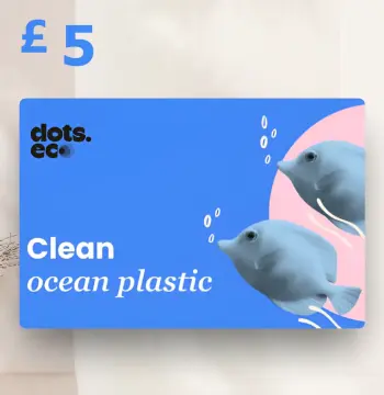 Dots.eco - Clean Ocean Plastic GBP 5 Gift Card UK