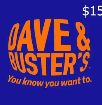 Dave & Buster's USD 15 Gift Card US