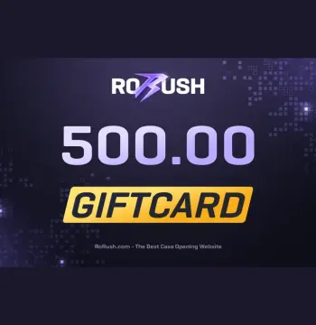 RORUSH 500 Balance Gift Card