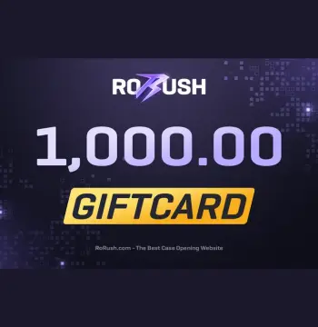 RORUSH 1000 Balance Gift Card