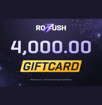 RORUSH 4000 Balance Gift Card