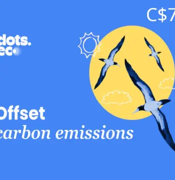 Dots.eco - Offset Carbon Emissions CAD 75 Gift Card CA