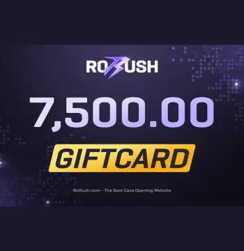 RORUSH 7500 Balance Gift Card