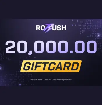 RORUSH 20000 Balance Gift Card