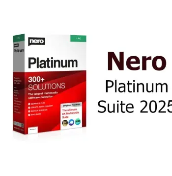 Nero Platinum 2025 Suite SE CD Key (1 Year/ 1 PC)