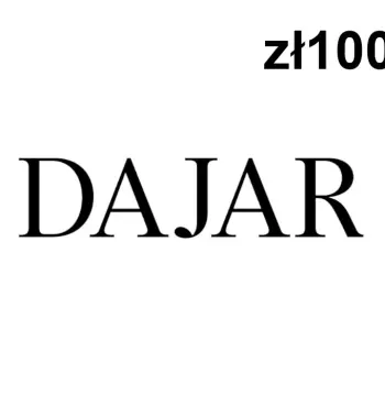 DAJAR PLN 100 Gift Card PL