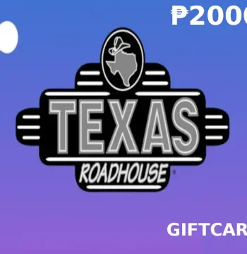 Texas Roadhouse PHP 2000 Gift Card PH