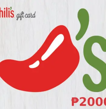 Chili's PHP 2000 Gift Card PH