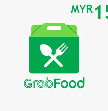 Grab Food MYR 15 Gift Card MY