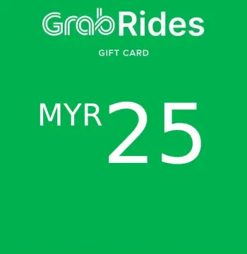 Grab Rides MYR 25 Gift Card MY