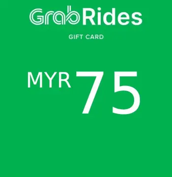 Grab Rides MYR 75 Gift Card MY