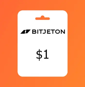 BitJeton Crypto USD 1 Gift Card